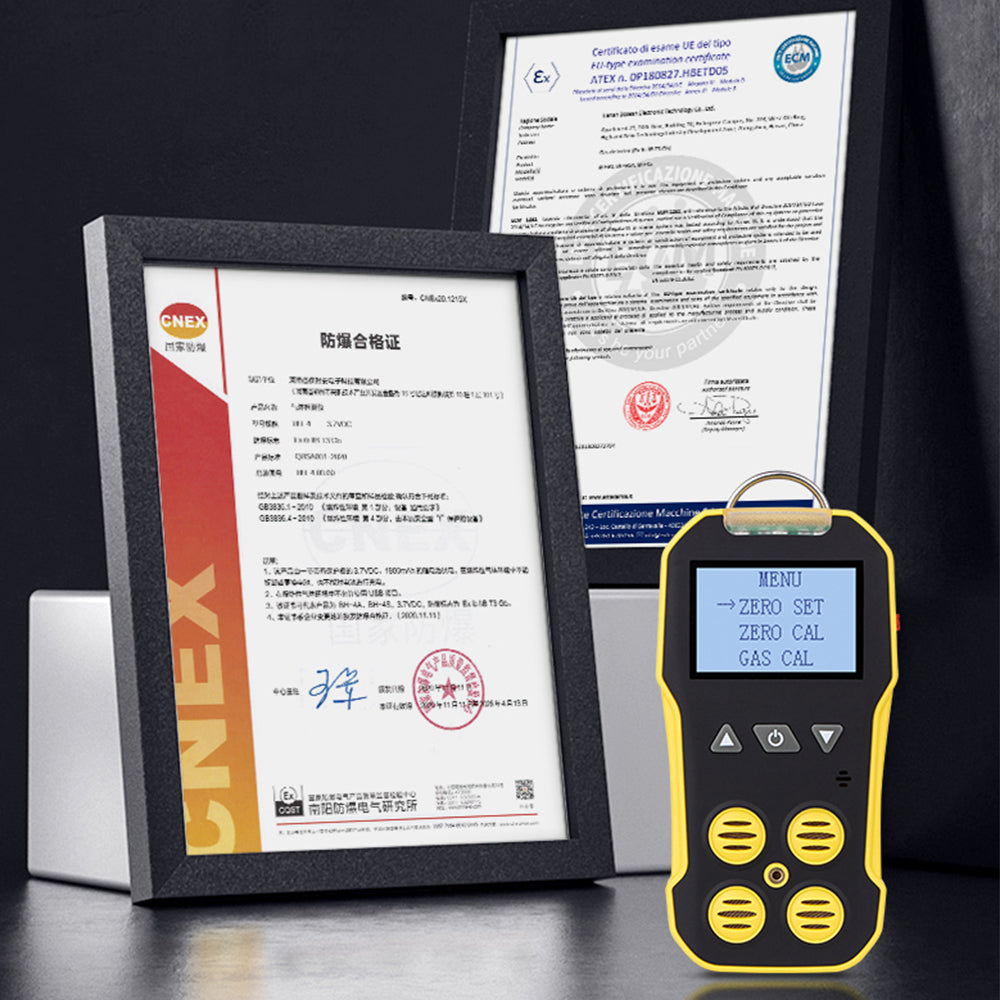 BOSEAN BH-4M | Detector de gases múltiple portátil para CO, O2, H2S BOSEAN BH-4M | Detector de gases múltiple portátil para CO, O2, H2S